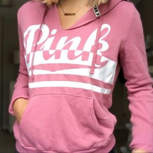 Pink hoodie
